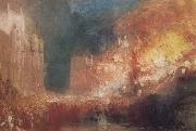 Houses of Parliament on Fire William Turner